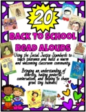 Back to School Read Aloud Activities 20 Diversity and Soci