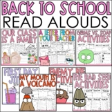 Back to School Read Aloud Activities and Crafts BUNDLE