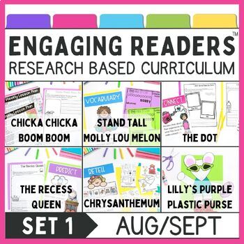 Preview of Back to School Read Aloud Books & Activities Reading Comprehension