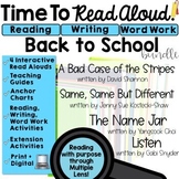 Back to School Read Aloud Books Bundle and Activities Pict