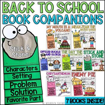 Preview of Back to School Read Aloud Books and Activities, Book Companions & Writing Crafts