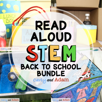 Preview of Back to School READ ALOUD STEM™ Activities BUNDLE