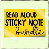 Back to School Read Aloud Sticky Note Bundle