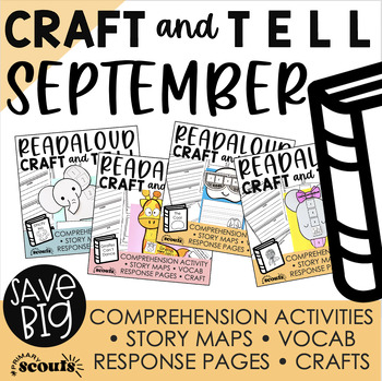 Preview of Back to School Read Alouds and Activities | Retelling a Story | Sequencing