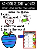 Back to School Read and Write the Room {Kindergarten}