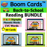 Back-to-School Reading Bundle - Boom Cards™ -Montessori Pi