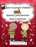 Back to School Reading Comprehension Craftivities to Use w