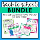 Back to School Resource Bundle