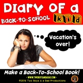 Back to School Resource Kid Diary