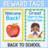 Back to School Reward Tags - Digital Reward System