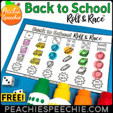 Back to School Roll and Race - Open Ended Dice Game