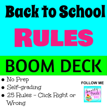 Preview of Back to School Rules  l  BOOM DECK  l  Internet Activity  