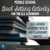 Back to School SEL Activities Goal Setting for Middle School ELA