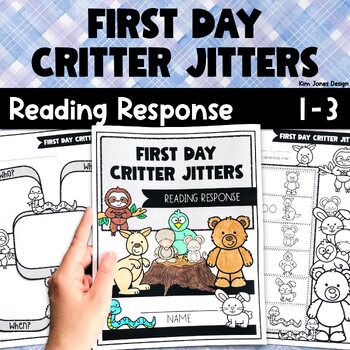 Preview of Back to School Read-Aloud Reading Response Journal: First Day Critter Jitters