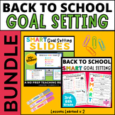 Back to School SMART Goal Setting Bundle Mini-Unit & Googl