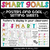 Back to School SMART Goals Goal Setting Sheets Bookmarks G