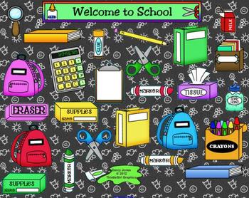 Preview of Back to School SMARTBoard Template Game