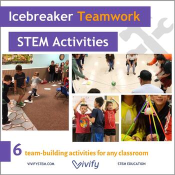 Preview of Back to School STEM: 6 Icebreaker Teamwork Activities