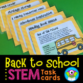Back to School STEM Activities Task Cards + SeeSaw