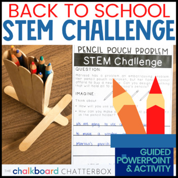 Preview of Back to School STEM Challenge | First and Second