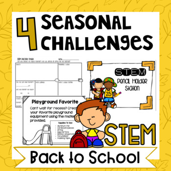 Preview of Back to School STEM Challenges
