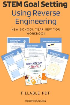 Preview of STEM Goal Setting | Last Week of School Activities | Fillable PDF