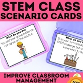 Back to School STEM Scenario Cards for Classroom Managemen