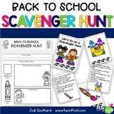 Back to School Scavenger Hunt