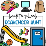 Back to School Scavenger Hunt