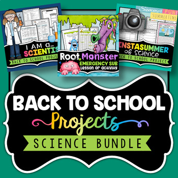 Preview of Back to School Science Activities Bundle | First week of Science Activities
