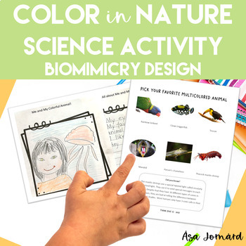 Preview of Science Activity |  All about Me & My Colorful Animal |  Nonfiction