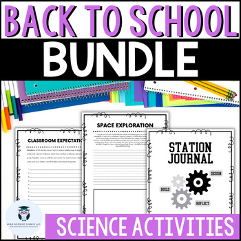 Preview of Back to School Science BUNDLE | Scientific Method & Lab Safety Activities