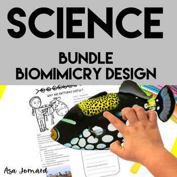 Preview of Science Bundle  |  Biomimicry Design Inspired by Nature Compatible with NGSS