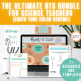 Back to School Science Bundle (Lab posters quiz, Meet the 
