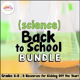 Back to School Science | Middle School Science BTS Bundle 