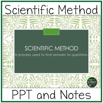 Preview of Back to School Scientific Method Powerpoint