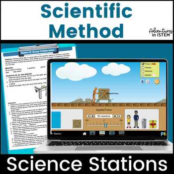 Preview of scientific method worksheet scientific method station lab activity experiments