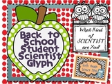 Back to School Scientist Glyph