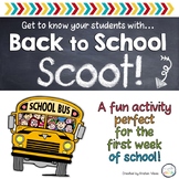 Back to School SCOOT | Task Cards FREEBIE