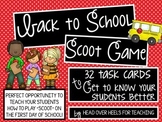 Back to School Scoot Game {Task Cards}