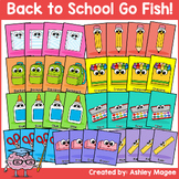 Back to School Seasonal Fun Go Fish Game - Themed Game