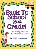 Back to School: Second Grade Activity Packet
