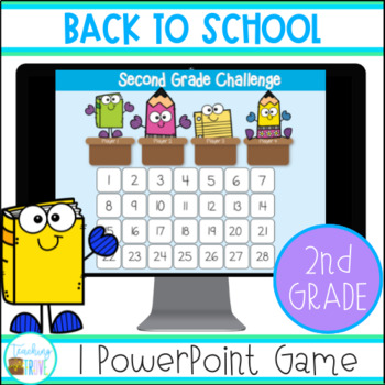 Preview of Back to School Second Grade PowerPoint Game