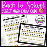 Back to School Secret Emoji Crack the Code Activities Face