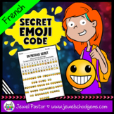 Back to School Secret Emoji Crack the Code Activities in FRENCH