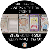 All About Me Selfie | Fun End of the Year Reflection Activ