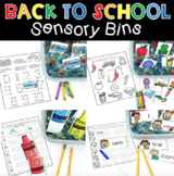 Back to School Sensory Bins