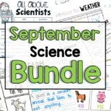 Back to School-September "Click and Print" Science Bundle 