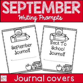 Back to School September Writing Prompt Journal by PrintablePrompts