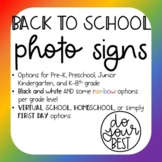 Back to School Signs